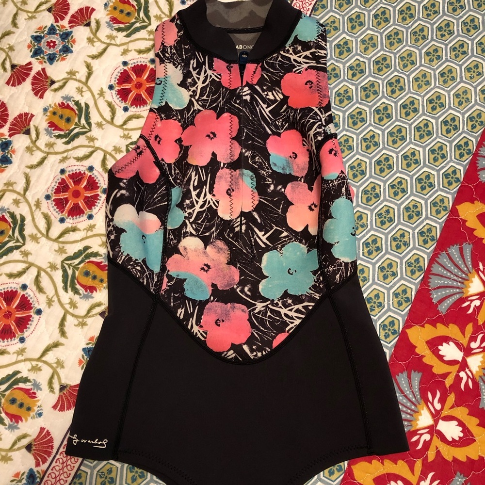 SOLD: Billabong x Andy Warhol Springsuit Shorty Wetsuit
